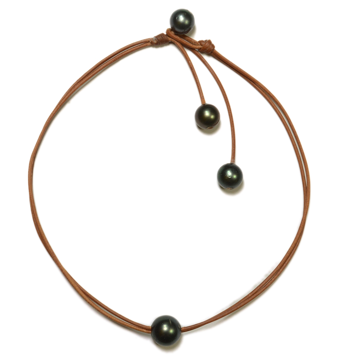 Fresh Water Pearl Necklace - Black - J. A. Woodroffe Jewellers